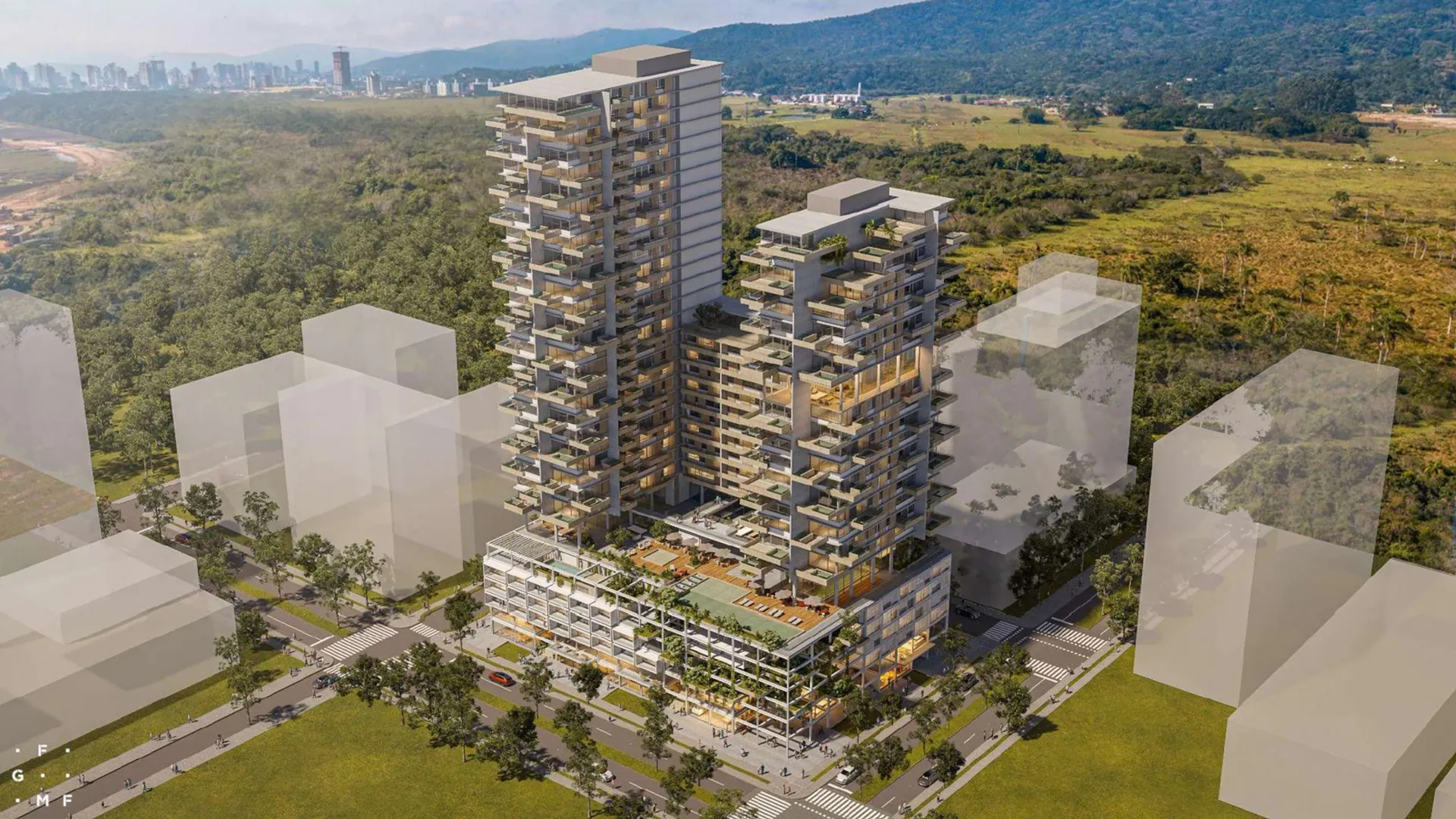 Vitta 27 - Fachada do empreendimento em Porto Belo